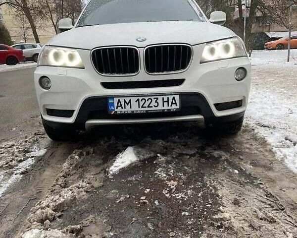 Белый БМВ Х3, объемом двигателя 2 л и пробегом 160 тыс. км за 11000 $, фото 1 на Automoto.ua