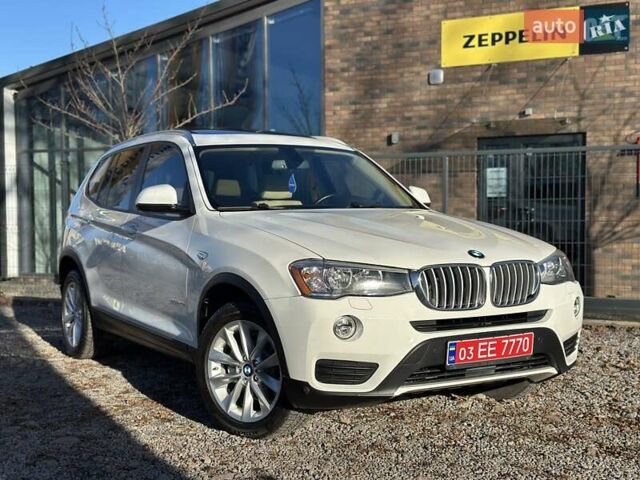 Белый БМВ Х3, объемом двигателя 2 л и пробегом 180 тыс. км за 16250 $, фото 1 на Automoto.ua