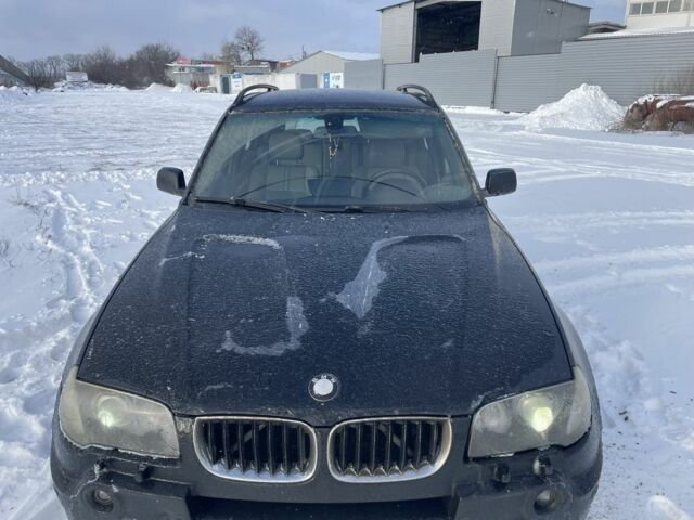 Чорний БМВ Х3, об'ємом двигуна 2 л та пробігом 220 тис. км за 4700 $, фото 1 на Automoto.ua