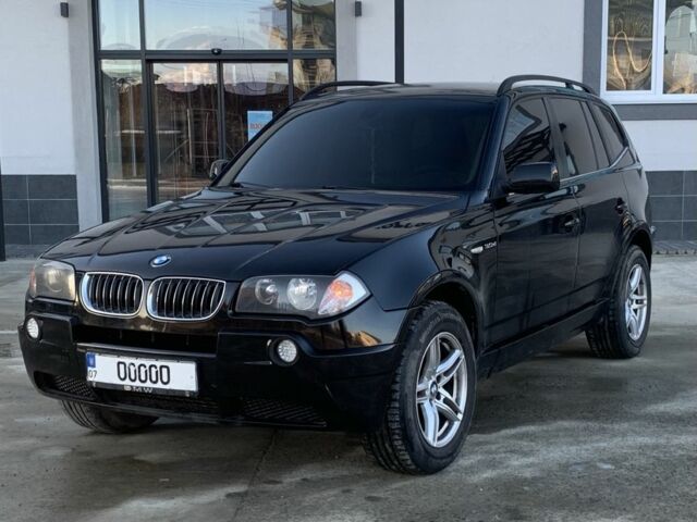 Чорний БМВ Х3, об'ємом двигуна 3 л та пробігом 230 тис. км за 7700 $, фото 1 на Automoto.ua