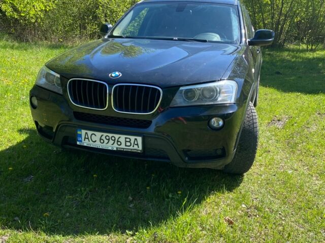 Черный БМВ Х3, объемом двигателя 2 л и пробегом 234 тыс. км за 14100 $, фото 1 на Automoto.ua