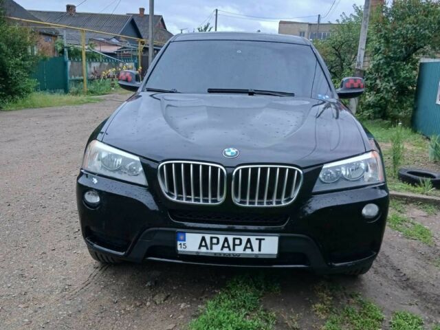 Черный БМВ Х3, объемом двигателя 3 л и пробегом 384 тыс. км за 15000 $, фото 1 на Automoto.ua