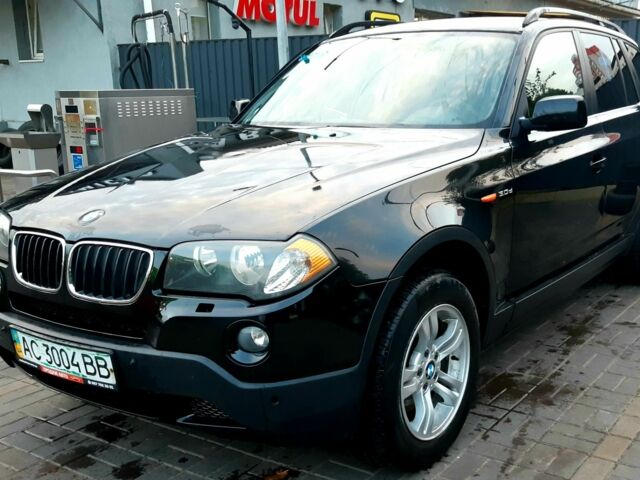 Черный БМВ Х3, объемом двигателя 3 л и пробегом 330 тыс. км за 7000 $, фото 1 на Automoto.ua