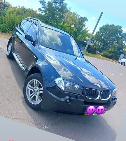 Чорний БМВ Х3, об'ємом двигуна 2.9 л та пробігом 204 тис. км за 8800 $, фото 1 на Automoto.ua
