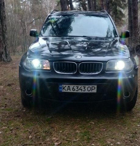 Черный БМВ Х3, объемом двигателя 3 л и пробегом 214 тыс. км за 5500 $, фото 1 на Automoto.ua