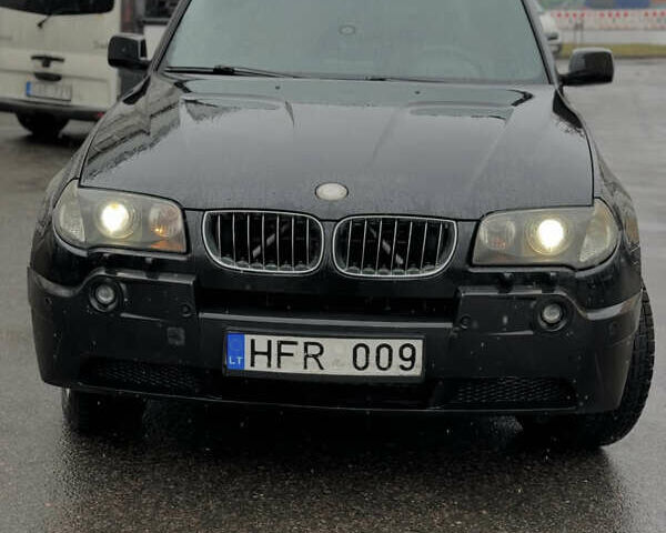 Чорний БМВ Х3, об'ємом двигуна 3 л та пробігом 333 тис. км за 4500 $, фото 1 на Automoto.ua