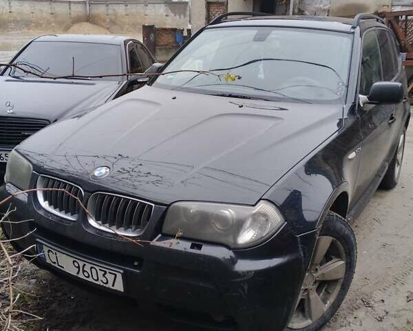Черный БМВ Х3, объемом двигателя 3 л и пробегом 400 тыс. км за 5700 $, фото 1 на Automoto.ua