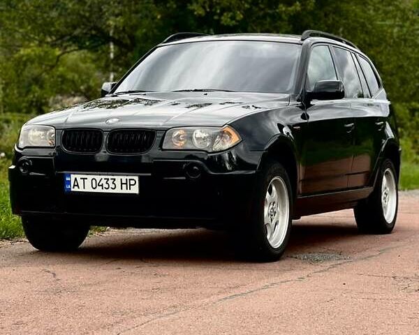 Черный БМВ Х3, объемом двигателя 2 л и пробегом 330 тыс. км за 9500 $, фото 1 на Automoto.ua