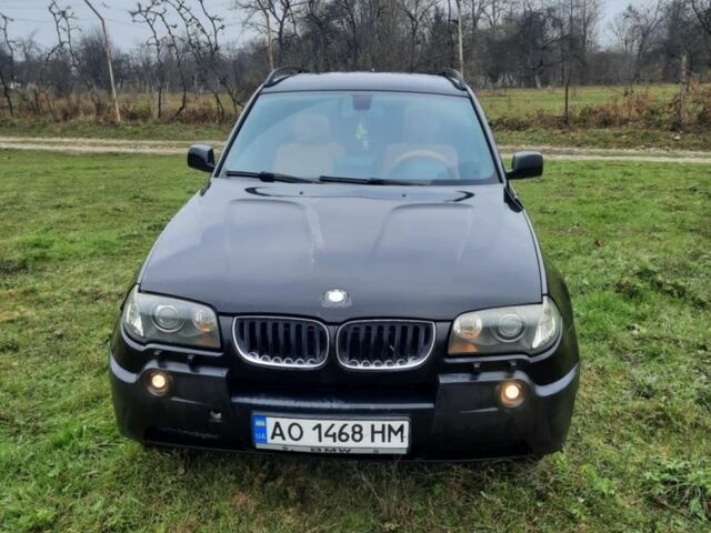 Черный БМВ Х3, объемом двигателя 2 л и пробегом 338 тыс. км за 8100 $, фото 1 на Automoto.ua