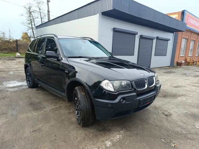 Черный БМВ Х3, объемом двигателя 2 л и пробегом 333 тыс. км за 4700 $, фото 1 на Automoto.ua