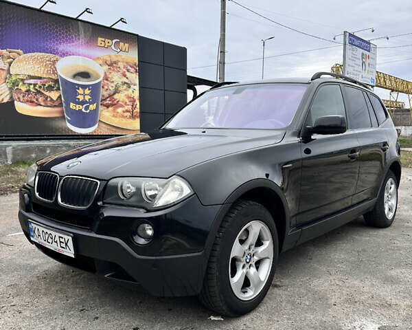 Черный БМВ Х3, объемом двигателя 2 л и пробегом 285 тыс. км за 9200 $, фото 1 на Automoto.ua