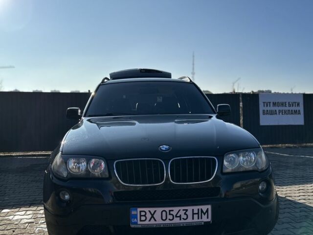 Черный БМВ Х3, объемом двигателя 2 л и пробегом 300 тыс. км за 8800 $, фото 1 на Automoto.ua