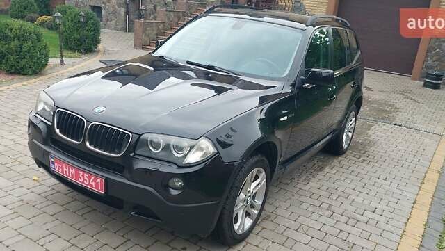 Чорний БМВ Х3, об'ємом двигуна 2 л та пробігом 223 тис. км за 9750 $, фото 1 на Automoto.ua