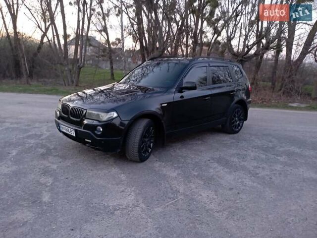 Черный БМВ Х3, объемом двигателя 2 л и пробегом 251 тыс. км за 8950 $, фото 1 на Automoto.ua