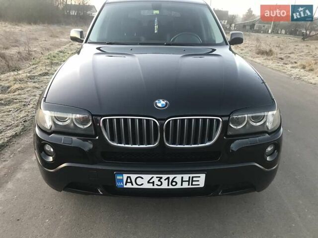 Чорний БМВ Х3, об'ємом двигуна 3 л та пробігом 340 тис. км за 10000 $, фото 1 на Automoto.ua