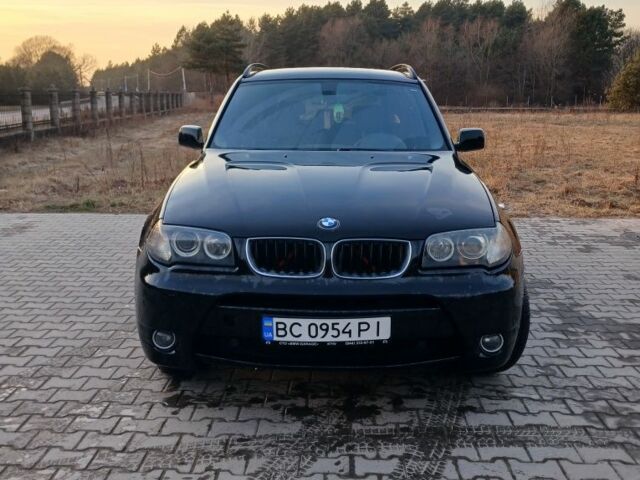 Черный БМВ Х3, объемом двигателя 2 л и пробегом 328 тыс. км за 7499 $, фото 1 на Automoto.ua