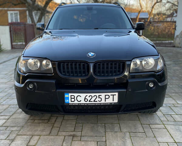 Черный БМВ Х3, объемом двигателя 2 л и пробегом 264 тыс. км за 10700 $, фото 1 на Automoto.ua