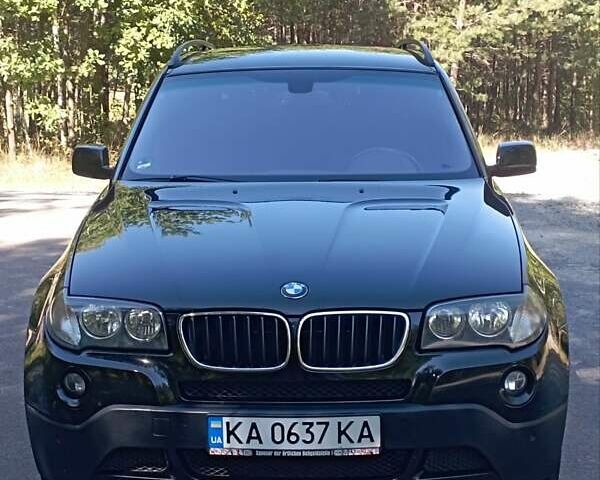 Черный БМВ Х3, объемом двигателя 2 л и пробегом 288 тыс. км за 8950 $, фото 1 на Automoto.ua