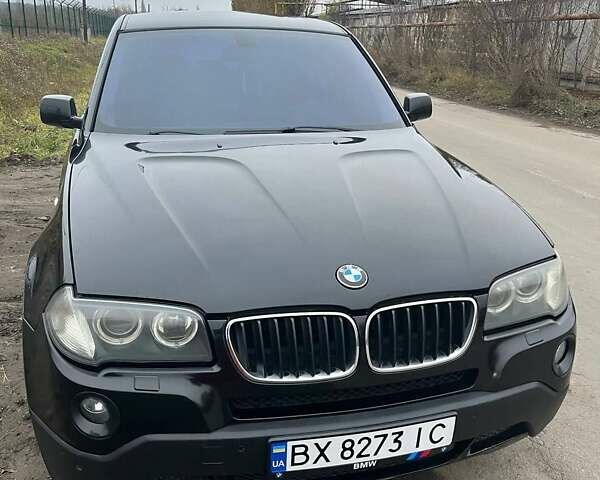 Черный БМВ Х3, объемом двигателя 2 л и пробегом 257 тыс. км за 9100 $, фото 1 на Automoto.ua