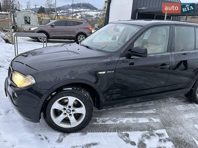 Чорний БМВ Х3, об'ємом двигуна 2 л та пробігом 269 тис. км за 9000 $, фото 1 на Automoto.ua