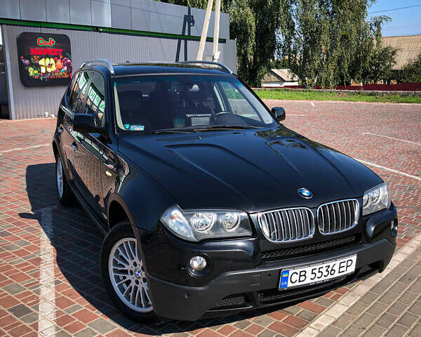 Черный БМВ Х3, объемом двигателя 2 л и пробегом 216 тыс. км за 10300 $, фото 1 на Automoto.ua