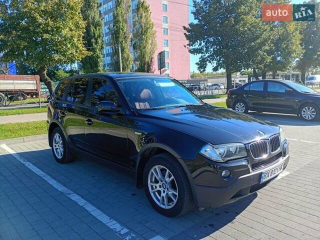 Черный БМВ Х3, объемом двигателя 2 л и пробегом 197 тыс. км за 8800 $, фото 1 на Automoto.ua