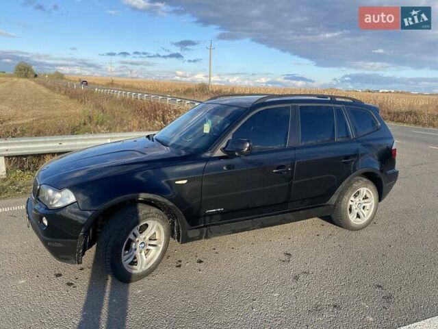 Черный БМВ Х3, объемом двигателя 2 л и пробегом 271 тыс. км за 10500 $, фото 1 на Automoto.ua