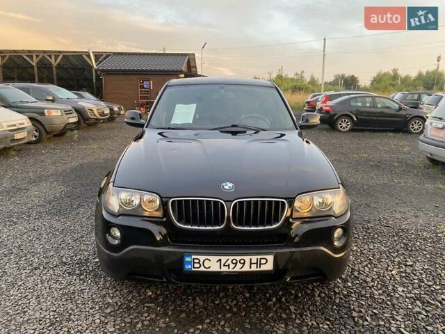 Черный БМВ Х3, объемом двигателя 2 л и пробегом 290 тыс. км за 8900 $, фото 1 на Automoto.ua