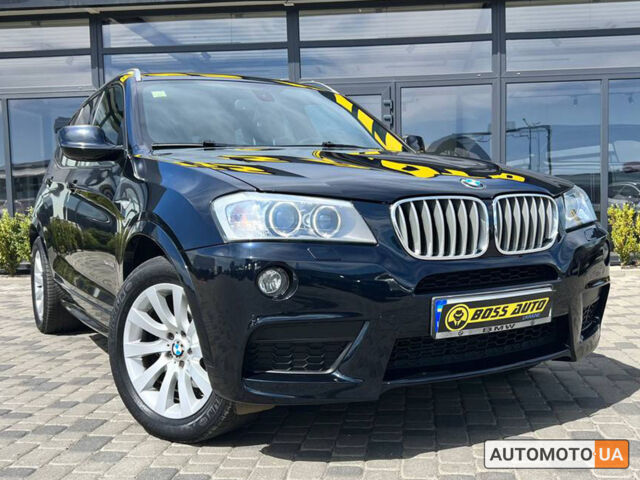 Чорний БМВ Х3, об'ємом двигуна 3 л та пробігом 190 тис. км за 19990 $, фото 1 на Automoto.ua