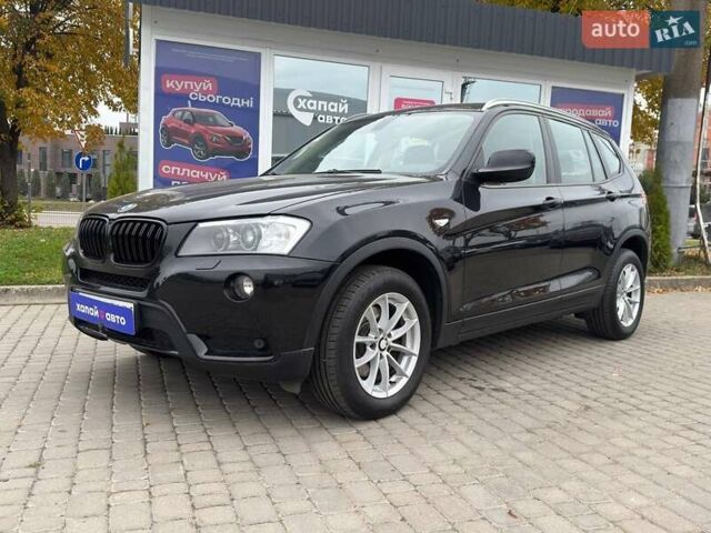 Черный БМВ Х3, объемом двигателя 2 л и пробегом 289 тыс. км за 16200 $, фото 1 на Automoto.ua