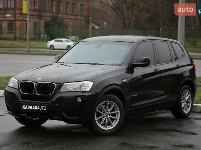 Черный БМВ Х3, объемом двигателя 2 л и пробегом 260 тыс. км за 10800 $, фото 1 на Automoto.ua