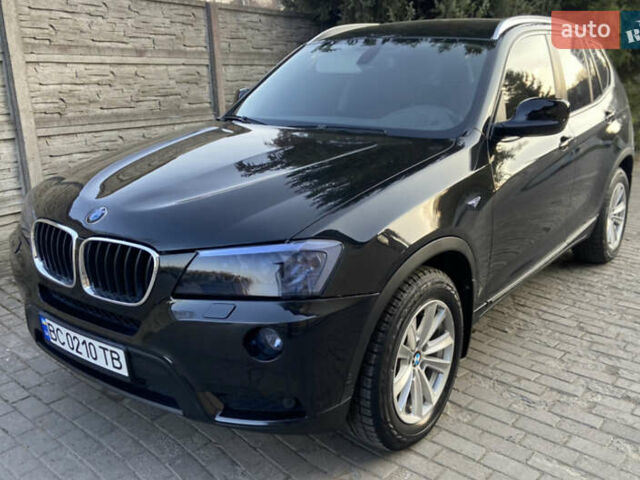 Черный БМВ Х3, объемом двигателя 2 л и пробегом 105 тыс. км за 16200 $, фото 1 на Automoto.ua