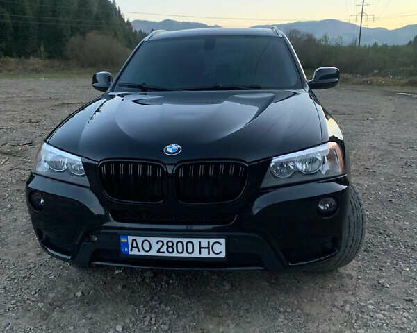 Черный БМВ Х3, объемом двигателя 2 л и пробегом 280 тыс. км за 12700 $, фото 1 на Automoto.ua