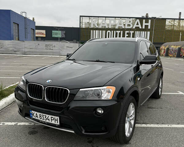 Черный БМВ Х3, объемом двигателя 2 л и пробегом 192 тыс. км за 15700 $, фото 1 на Automoto.ua