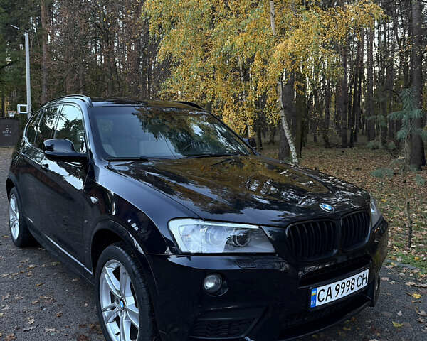 Черный БМВ Х3, объемом двигателя 2 л и пробегом 345 тыс. км за 16000 $, фото 1 на Automoto.ua