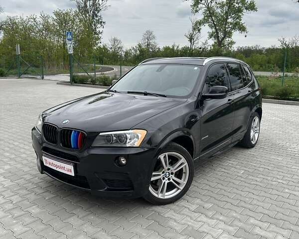 Черный БМВ Х3, объемом двигателя 2 л и пробегом 293 тыс. км за 13900 $, фото 1 на Automoto.ua
