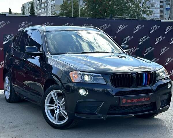 Чорний БМВ Х3, об'ємом двигуна 2 л та пробігом 293 тис. км за 12600 $, фото 1 на Automoto.ua