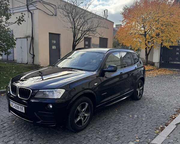Черный БМВ Х3, объемом двигателя 2 л и пробегом 238 тыс. км за 20000 $, фото 1 на Automoto.ua