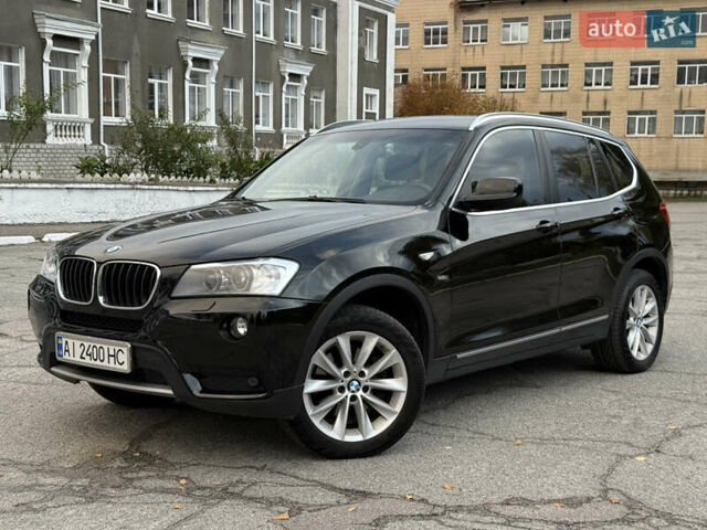 Черный БМВ Х3, объемом двигателя 2 л и пробегом 350 тыс. км за 14600 $, фото 1 на Automoto.ua