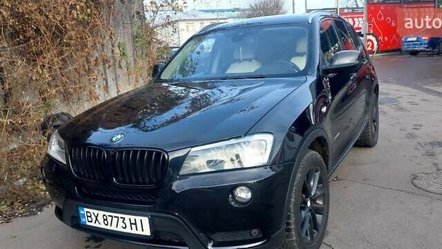 Черный БМВ Х3, объемом двигателя 2 л и пробегом 270 тыс. км за 18500 $, фото 1 на Automoto.ua