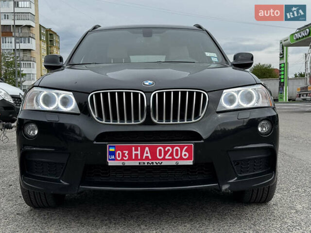 Черный БМВ Х3, объемом двигателя 2 л и пробегом 192 тыс. км за 14300 $, фото 1 на Automoto.ua