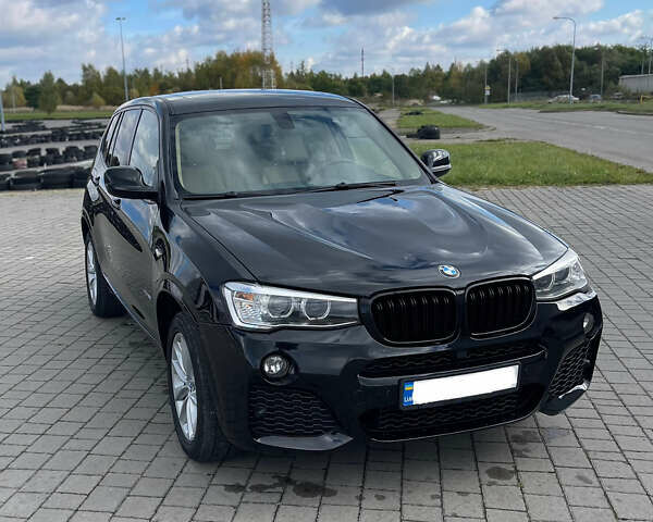 Черный БМВ Х3, объемом двигателя 2 л и пробегом 240 тыс. км за 13900 $, фото 1 на Automoto.ua