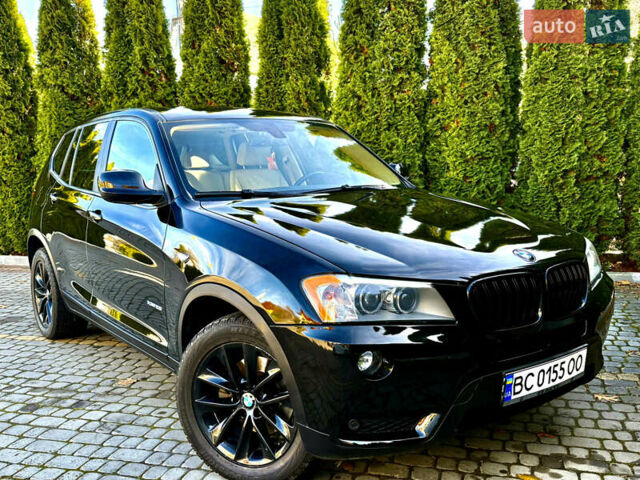 Чорний БМВ Х3, об'ємом двигуна 2 л та пробігом 163 тис. км за 13999 $, фото 1 на Automoto.ua
