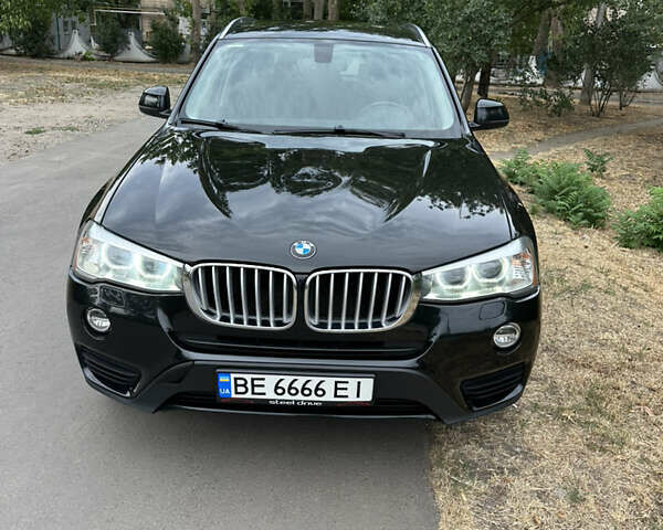 Черный БМВ Х3, объемом двигателя 2 л и пробегом 178 тыс. км за 13300 $, фото 1 на Automoto.ua