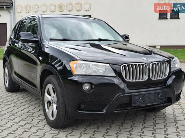 Черный БМВ Х3, объемом двигателя 2 л и пробегом 190 тыс. км за 12500 $, фото 1 на Automoto.ua