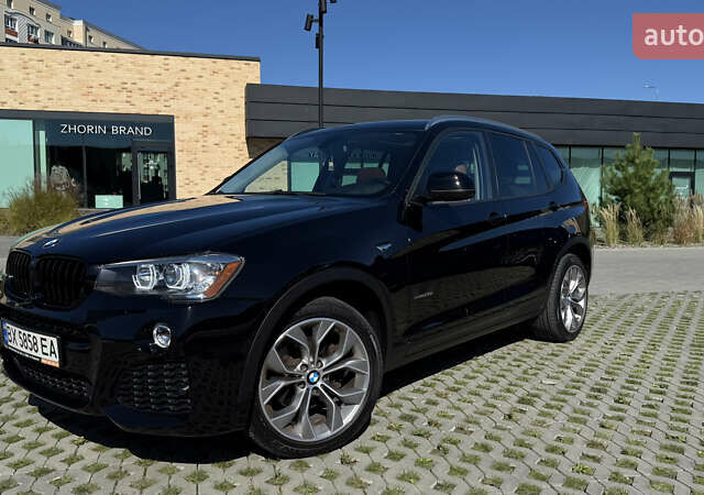 Черный БМВ Х3, объемом двигателя 2 л и пробегом 167 тыс. км за 17900 $, фото 1 на Automoto.ua