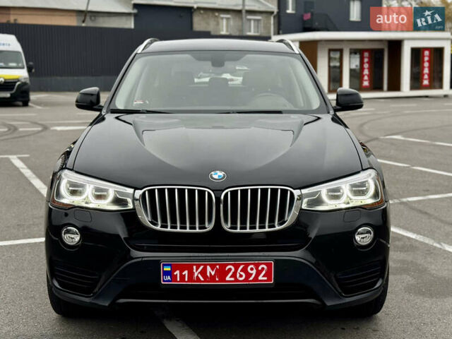 БМВ Х3 2015 в Днепре (Днепропетровске) на Automoto.ua Черный БМВ Х3, объемом двигателя 3 л и пробегом 135 тыс. км за 18800 $, фото 1 на Automoto.ua