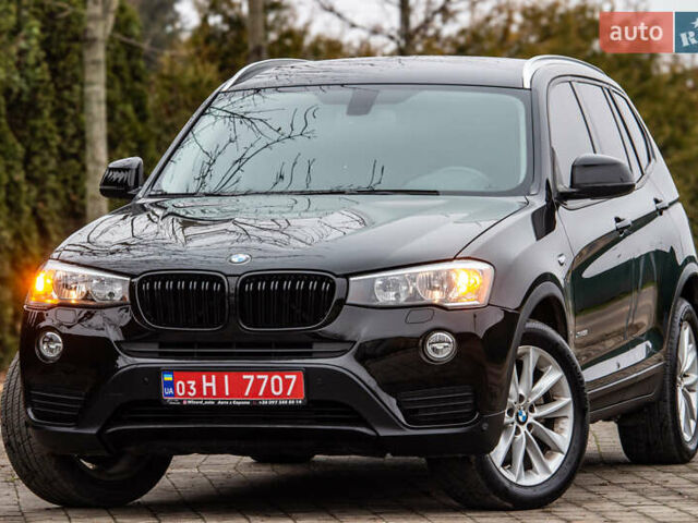 Черный БМВ Х3, объемом двигателя 2 л и пробегом 150 тыс. км за 14900 $, фото 1 на Automoto.ua