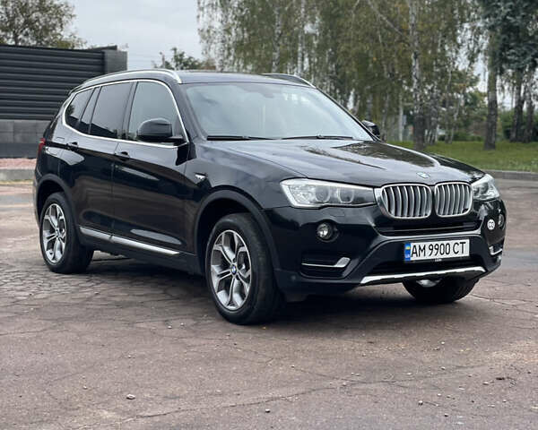 Черный БМВ Х3, объемом двигателя 2 л и пробегом 153 тыс. км за 17899 $, фото 1 на Automoto.ua