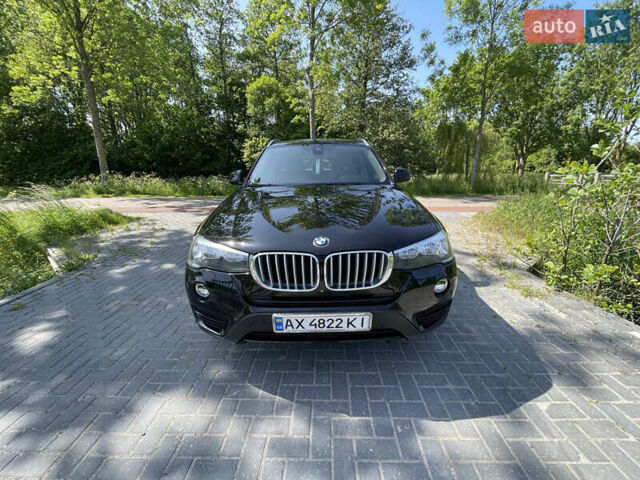 Черный БМВ Х3, объемом двигателя 2 л и пробегом 130 тыс. км за 16500 $, фото 1 на Automoto.ua